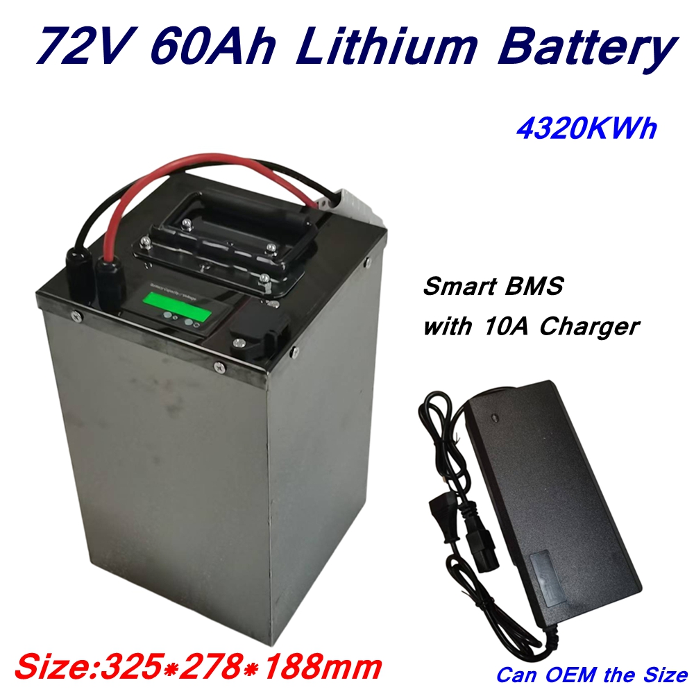 72V 40Ah Lifepo4 Battery Pack - 20S 72 فولت 60 أمبير بطارية