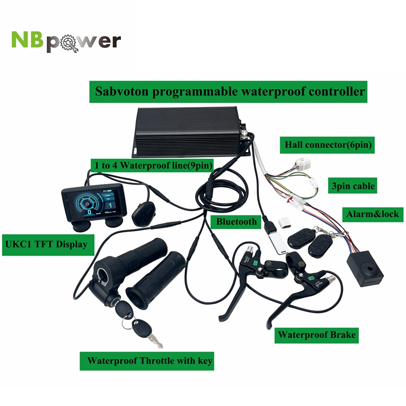 72V 100A Sabvoton Controller - وحدة تحكم قابلة للبرمجة من Sabvoton