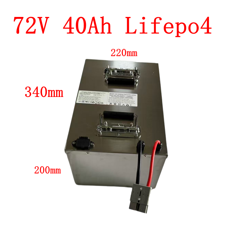 72V 40Ah Lifepo4 Battery Pack - بطارية ليثيوم فوسفات 24S 72V 40Ah
