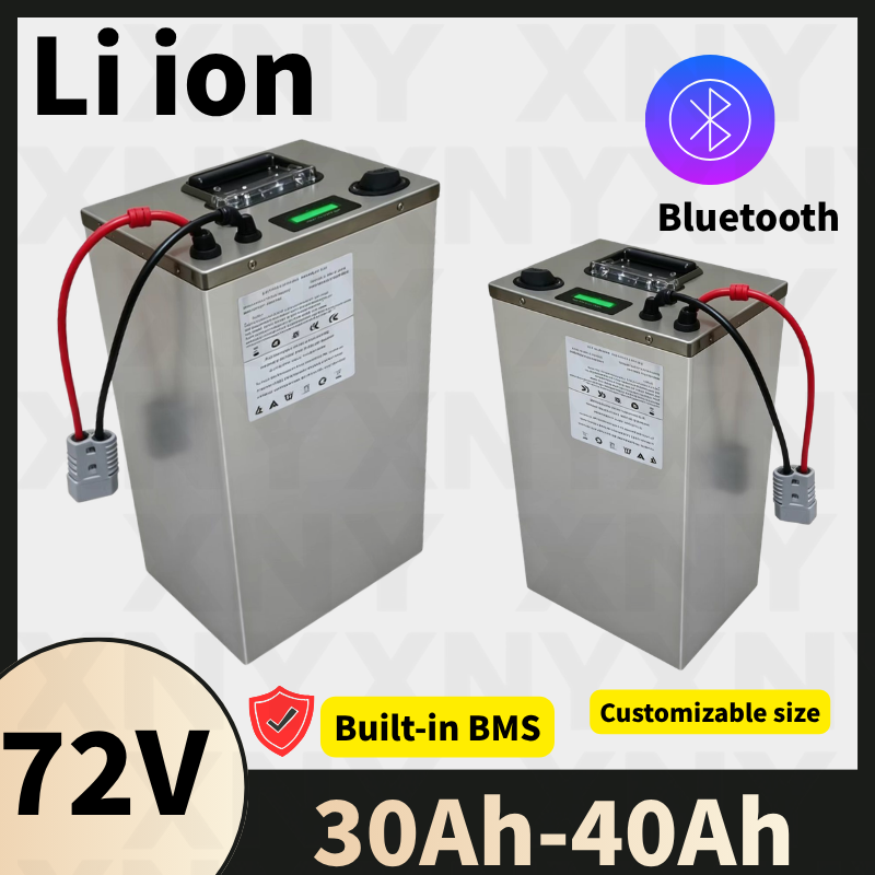 72V 40Ah Lifepo4 Battery Pack - بطارية ليثيوم أيون 72 فولت 30