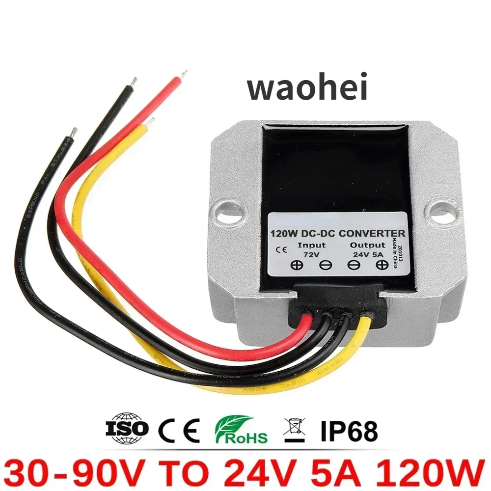محول باك ، منظم الجهد ، مزود ط - مراجعة 72V 15A Fast Charger وسعره