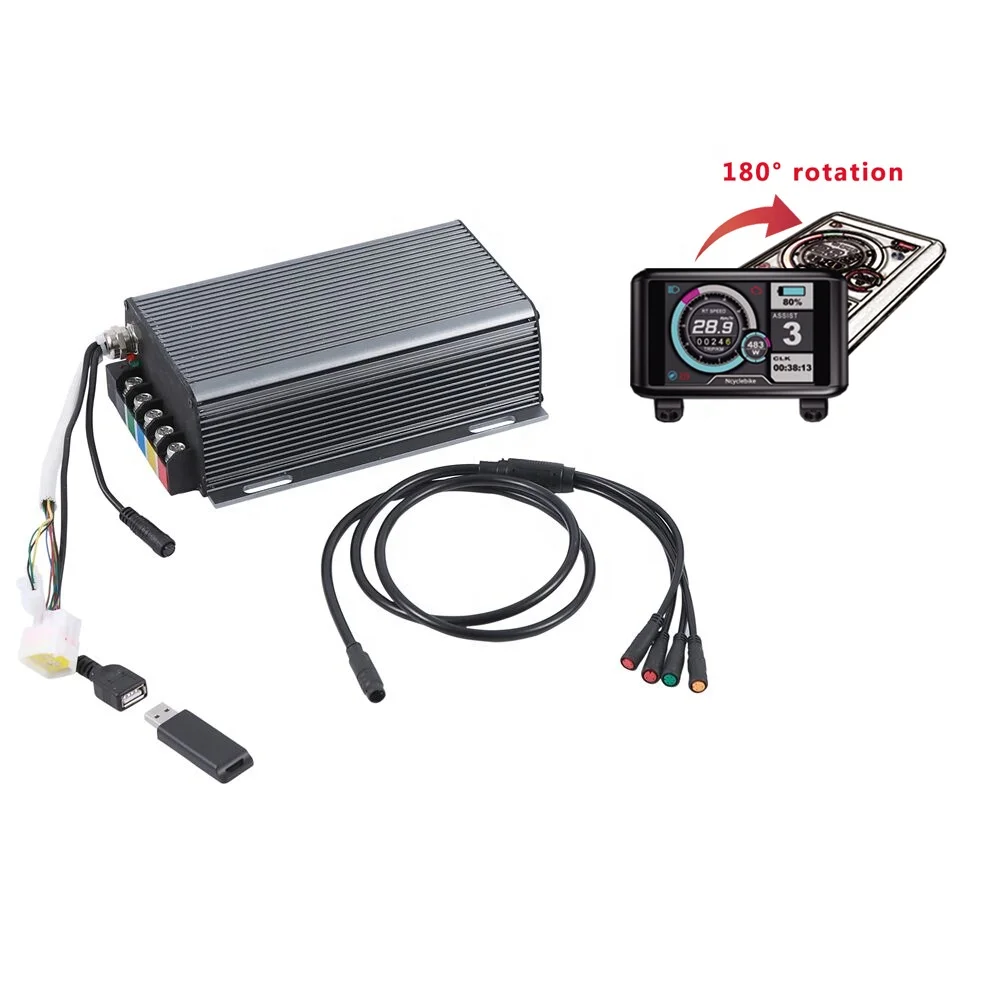 Ebike 48 فولت 72 فولت QS V3 50 - مراجعة 72V 100A Sabvoton Controller وسعره