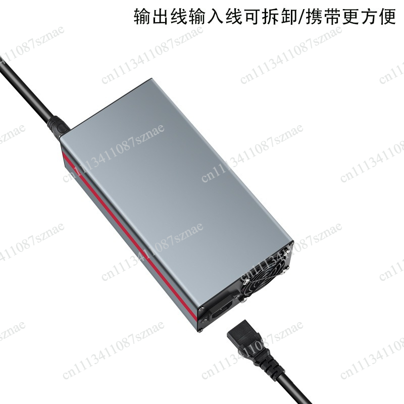 شاحن بطارية ليثيوم ذكي قابل لل - مراجعة 72V 15A Fast Charger وسعره