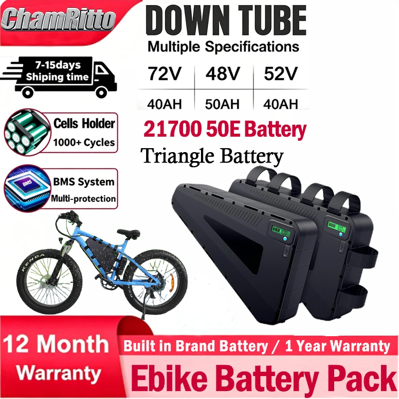 دراجة كهربائية ببطارية ليثيوم  - مراجعة 72V 50Ah 21700 Lithium Battery وسعره
