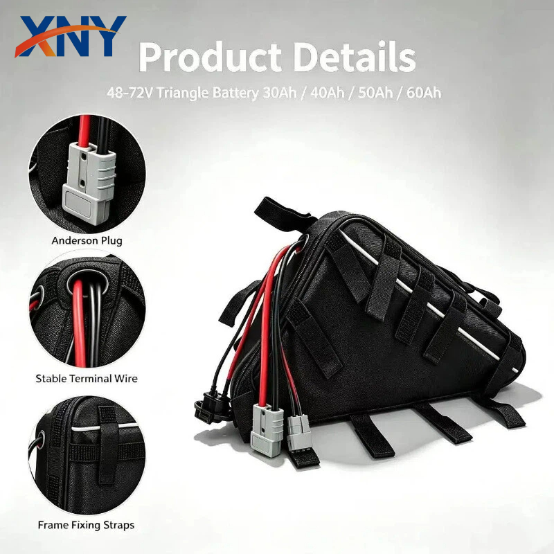 دراجة كهربائية ببطاريات 36 فول - مراجعة 72V 50Ah 21700 Lithium Battery وسعره