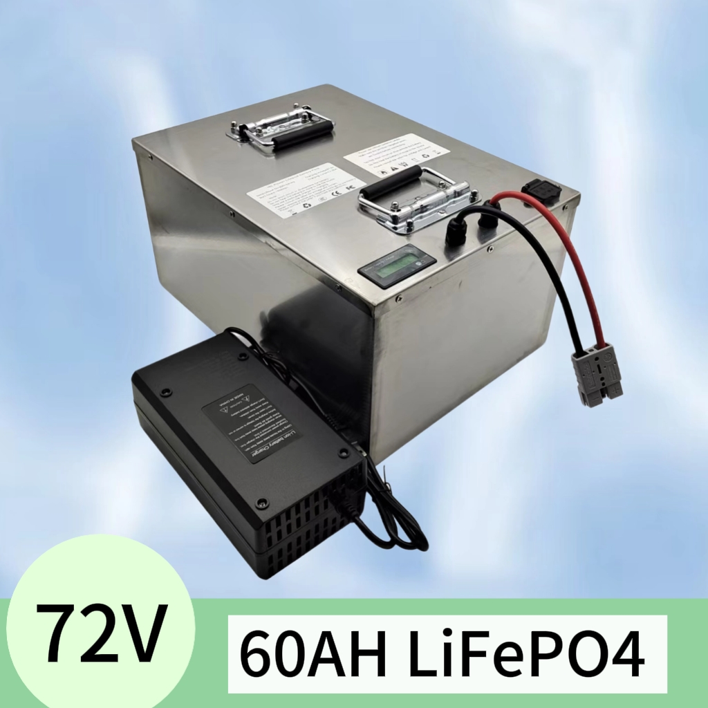 72 فولت 60 أمبير 60 أمبير ليثي - مراجعة 72V 40Ah Lifepo4 Battery Pack وسعره