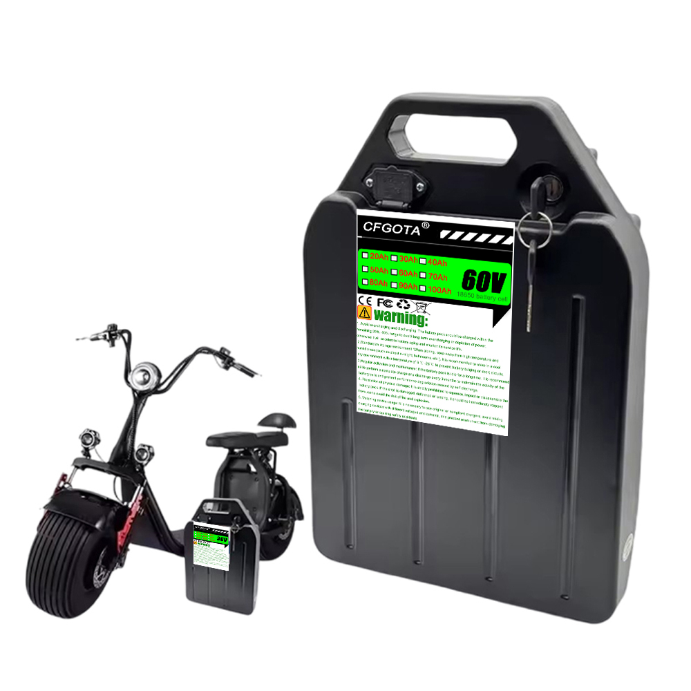 بطارية ليثيوم للمركبات الكهربا - مراجعة 60V 50Ah Electric Scooter Battery وسعره