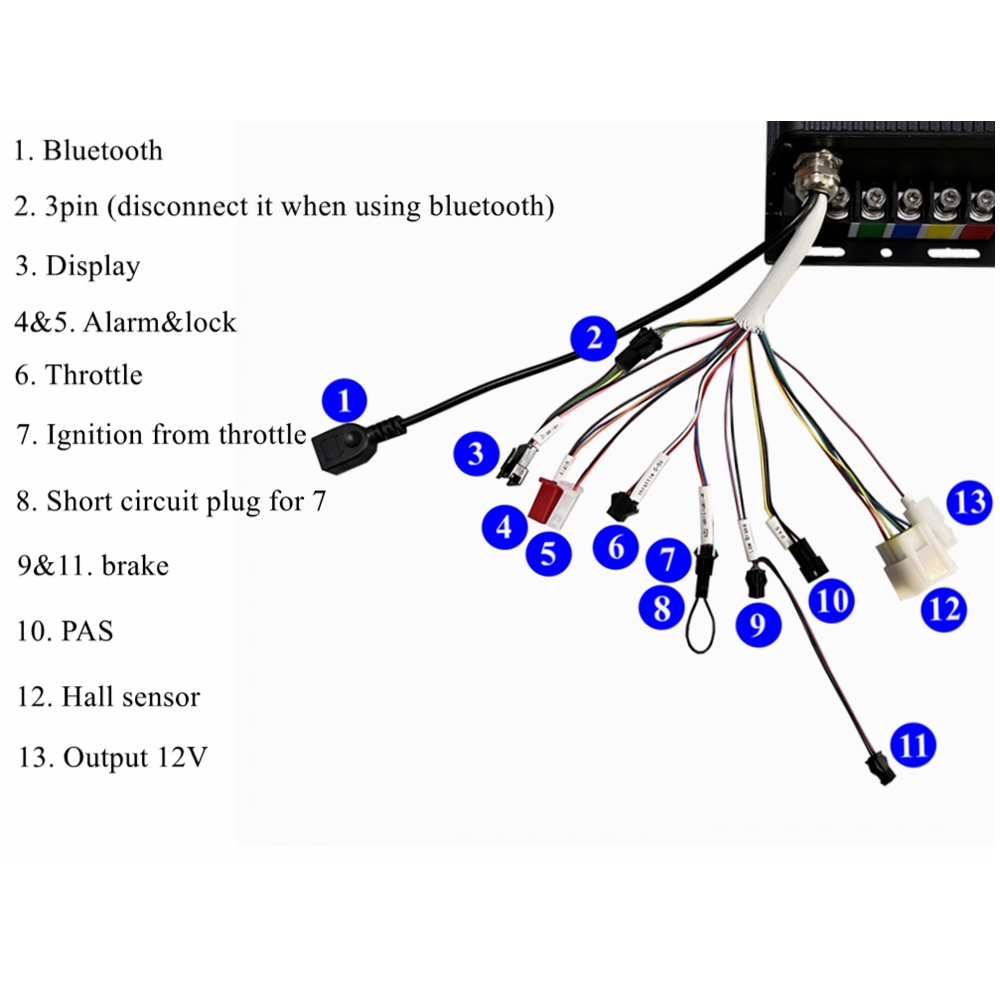 وحدة تحكم NBpower/sabvoton 72V - مراجعة 72V 100A Sabvoton Controller وسعره