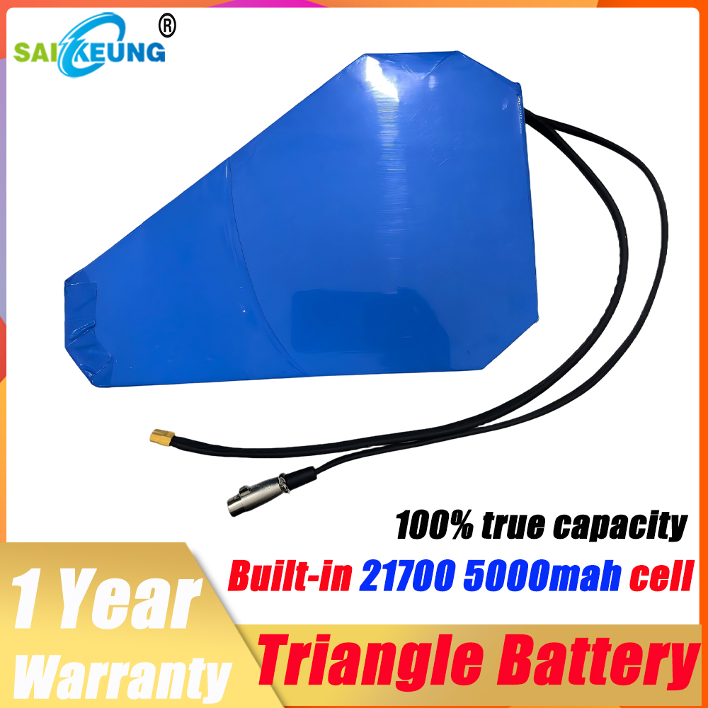 Champ Rider Triangle 48V 45ah  - مراجعة 72V 50Ah 21700 Lithium Battery وسعره