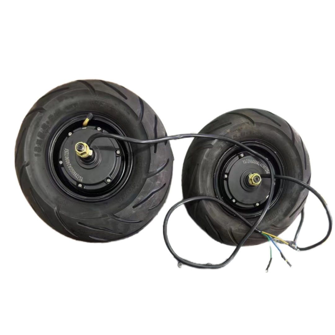 60 فولت 72 فولت 4000 واط 5000  - مراجعة 13 Inch 72V 5000W Brushless Motor وسعره