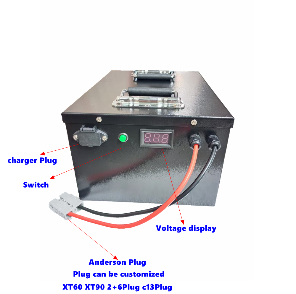Lifepo4 60 فولت 45 أمبير 50 أم - مراجعة 60V 50Ah Electric Scooter Battery وسعره