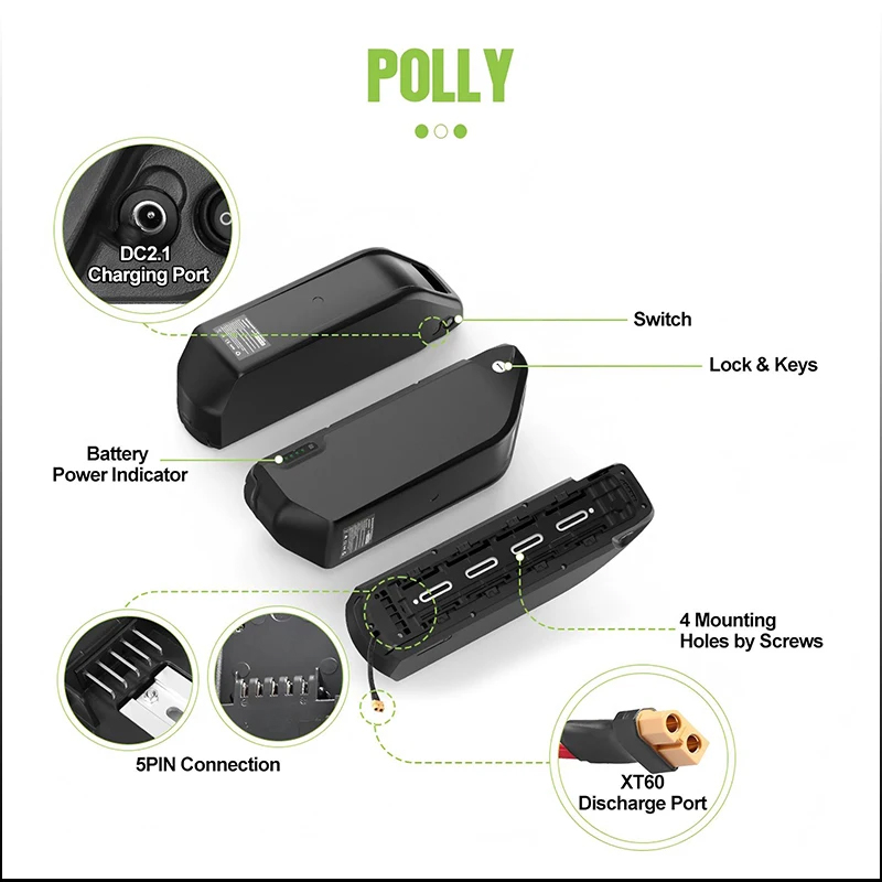 بطارية دراجة كهربائية هايلونج  - مراجعة 72V 40Ah Lifepo4 Battery Pack وسعره