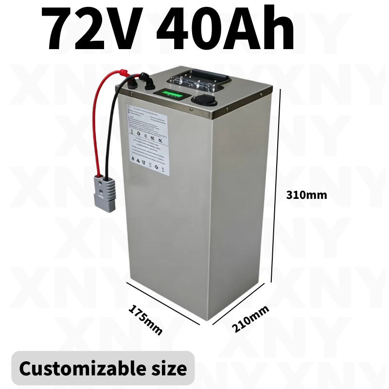 بطارية ليثيوم أيون 72 فولت 30  - مراجعة 72V 40Ah Lifepo4 Battery Pack وسعره