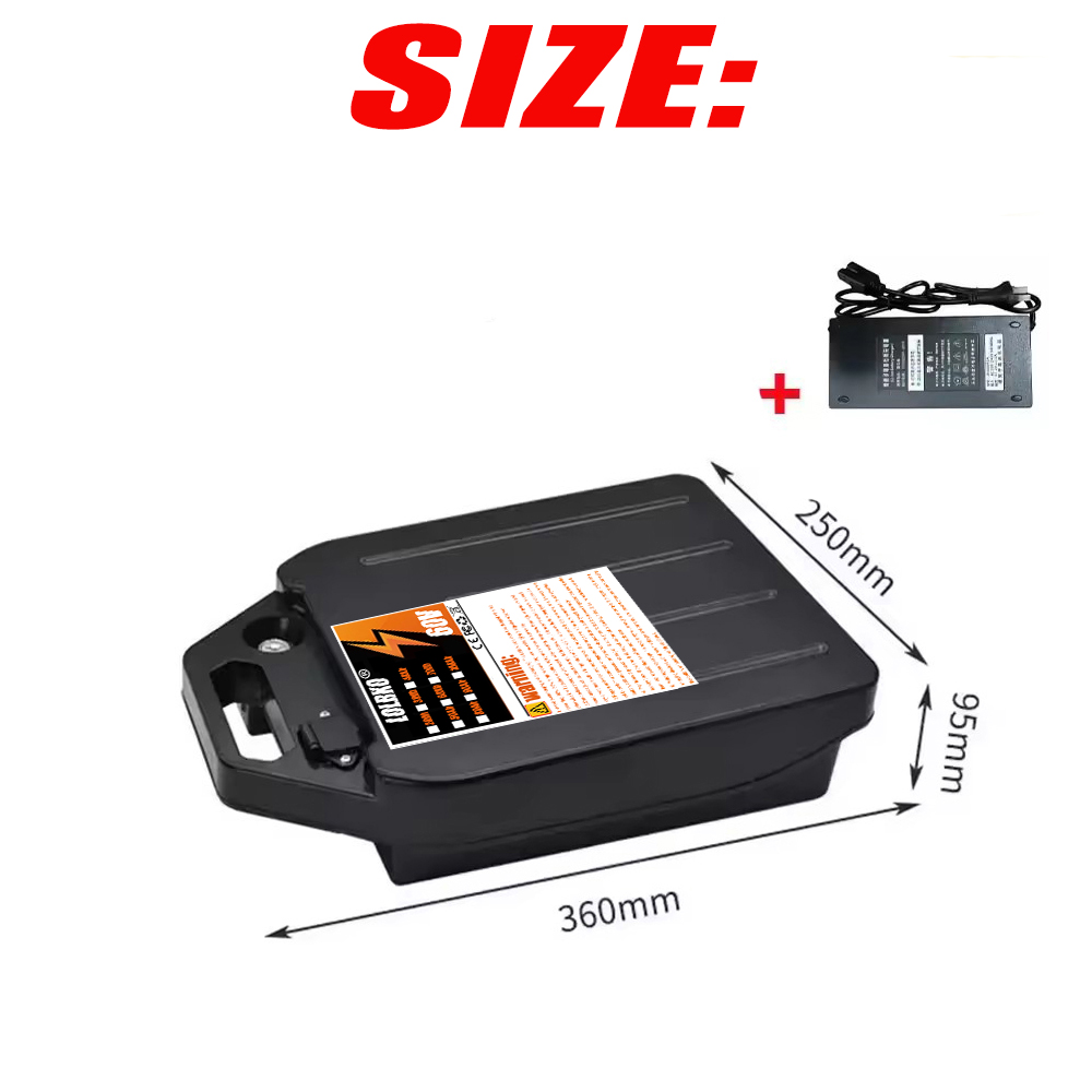 بطارية ليثيوم للمركبات الكهربا - مراجعة 60V 50Ah Electric Scooter Battery وسعره