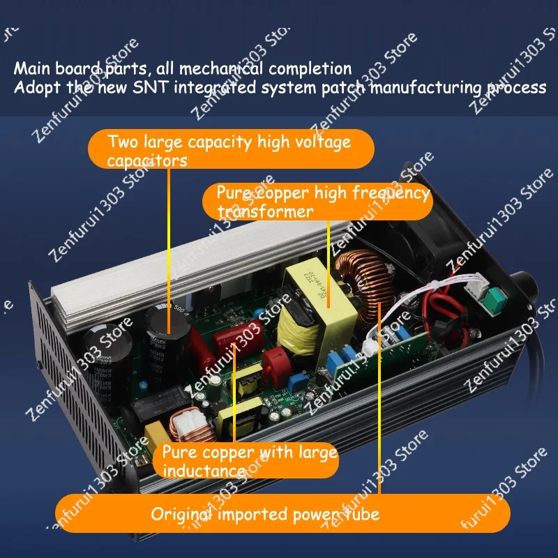 شاحن بطارية ليثيوم أيون/ليثيوم - مراجعة 72V 15A Fast Charger وسعره
